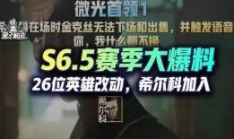 最新爆料26賽季,揭秘新賽季精彩看點與懸念